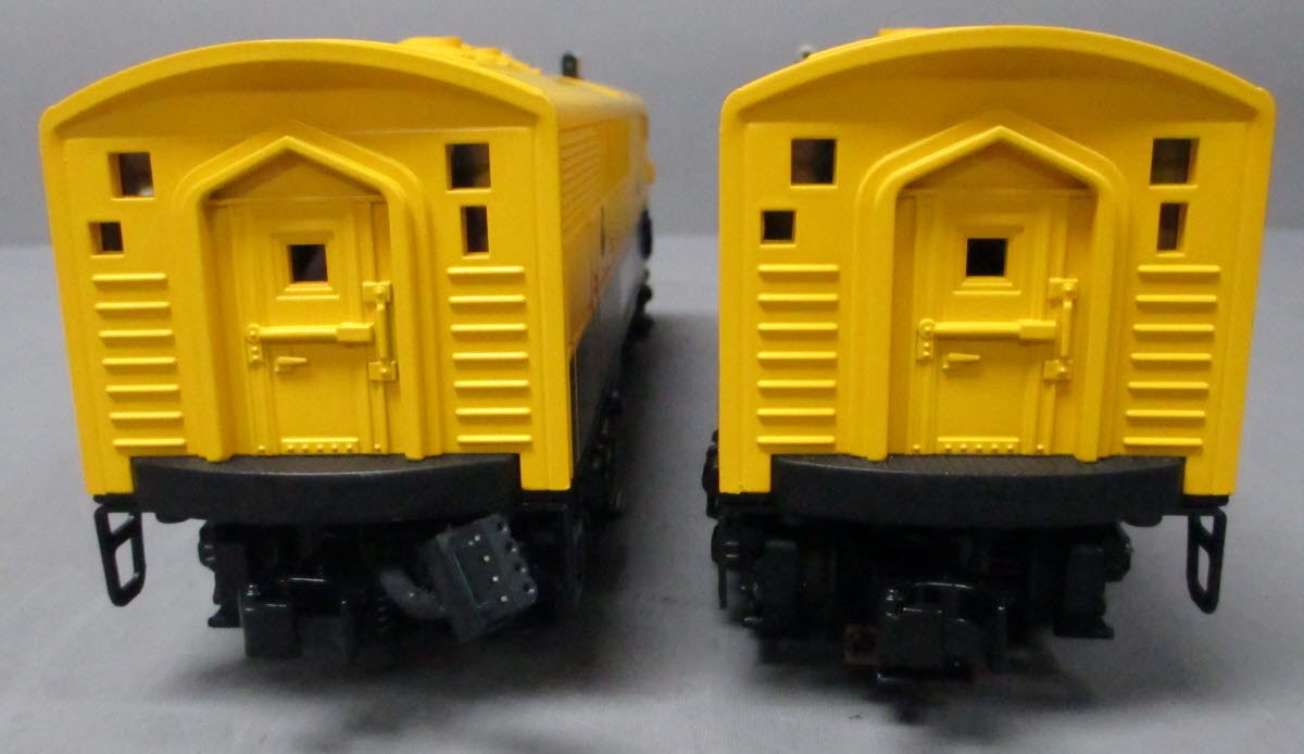 MTH 30-2849-1 O Gauge Caterpillar F-3 ABA Diesel Engine Set w/PS2 #208A/209A