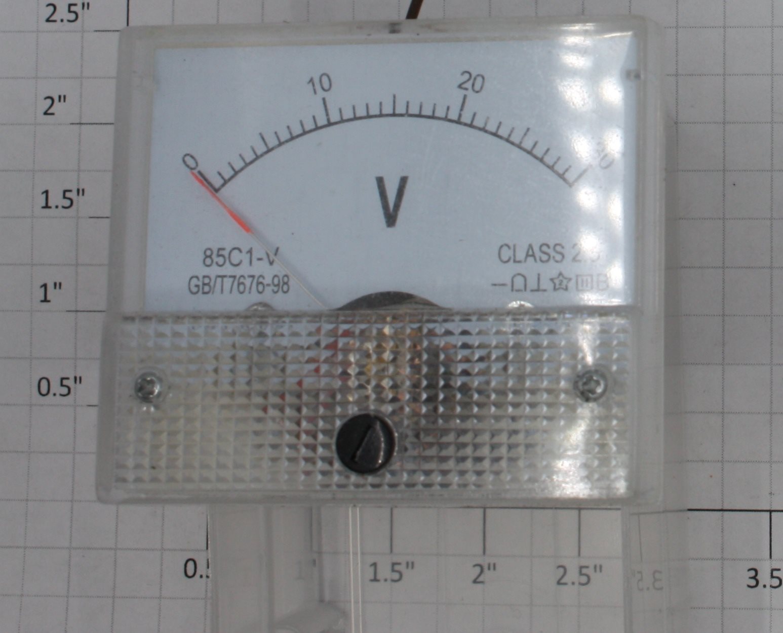 Acme 85C1-V 30V Voltmeter Class 2.5