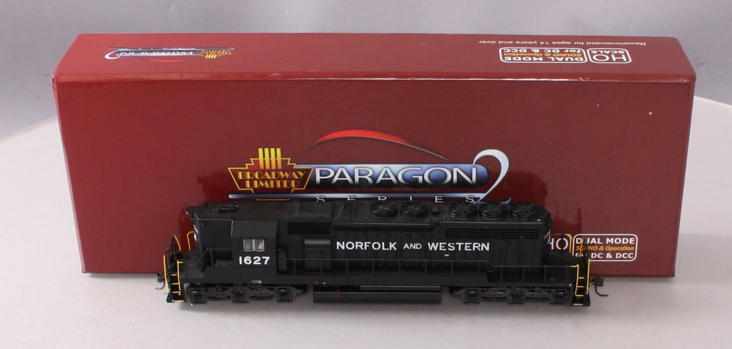 Broadway Limited 1249 HO Norfolk & Western Diesel EMD SD40-2 High Hood #1627
