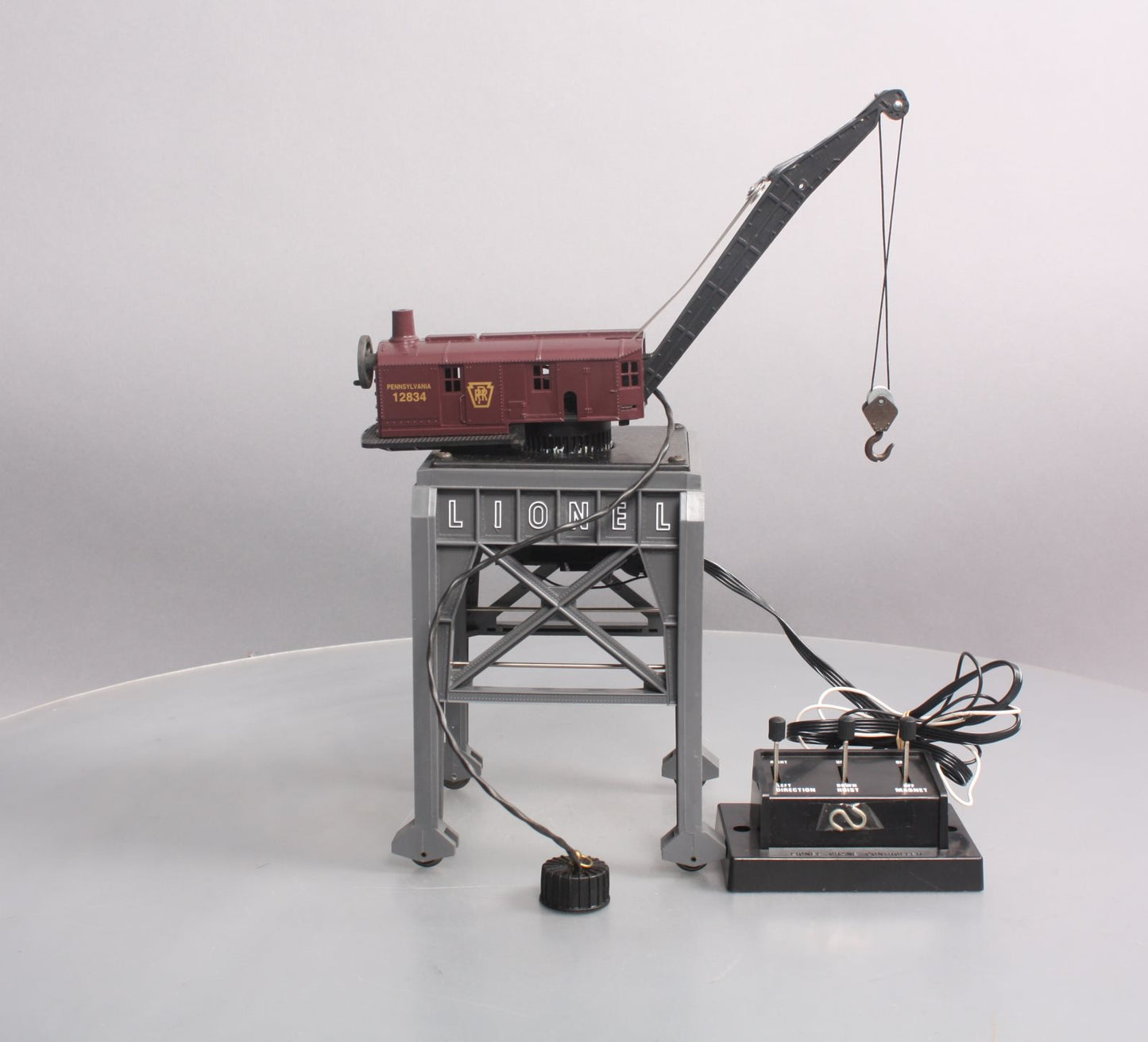 Lionel 6-12834 O Gauge Pennsylvania Railroad Gantry Crane