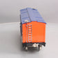 MTH 11-30049 Lionel Corporation #214 Orange/Blue Boxcar