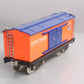 MTH 11-30049 Lionel Corporation #214 Orange/Blue Boxcar