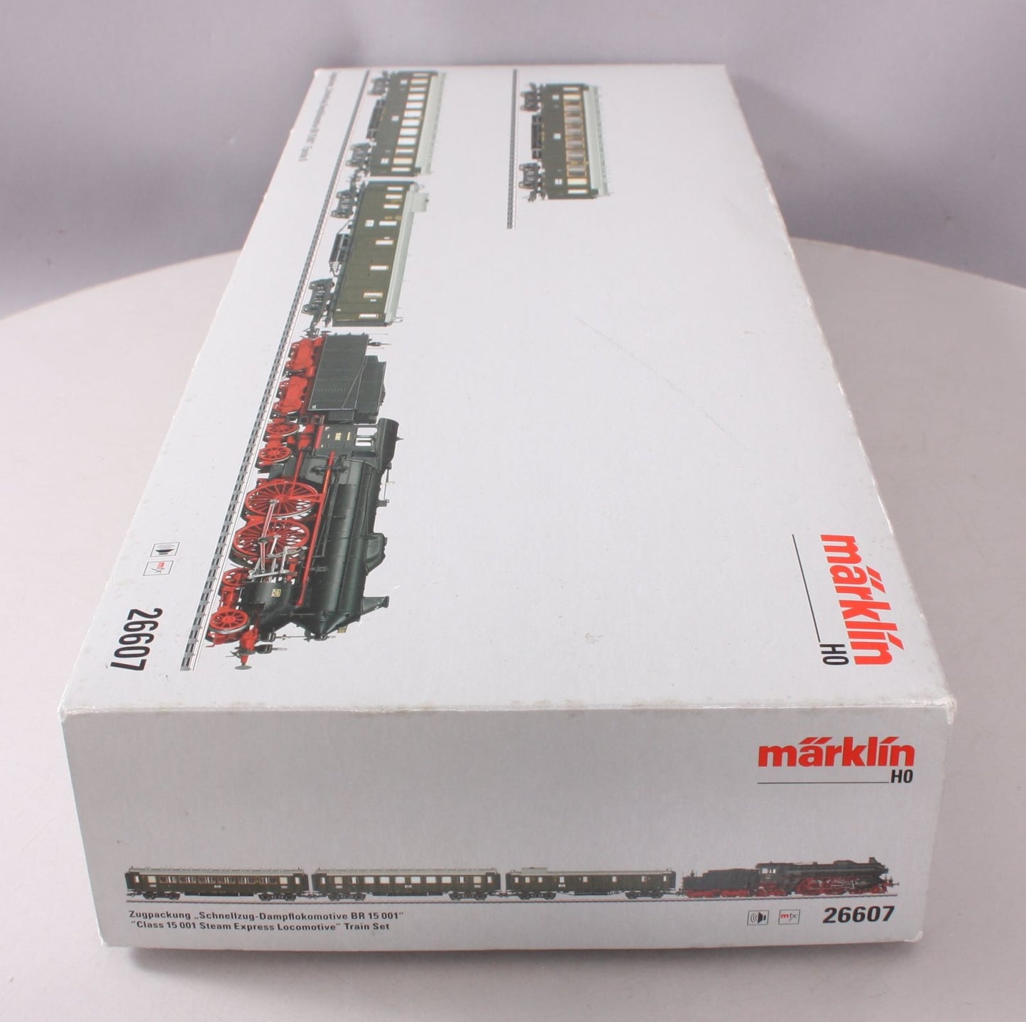 Marklin 26607 HO Scale Bavarian Class S 2/6 Express Steam Train Set