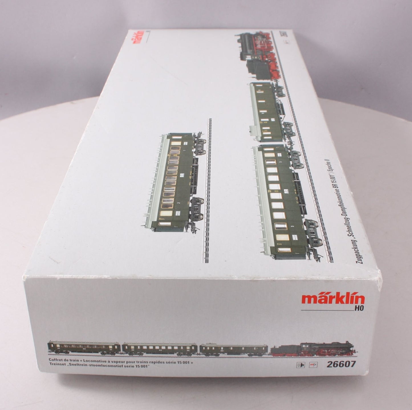 Marklin 26607 HO Scale Bavarian Class S 2/6 Express Steam Train Set