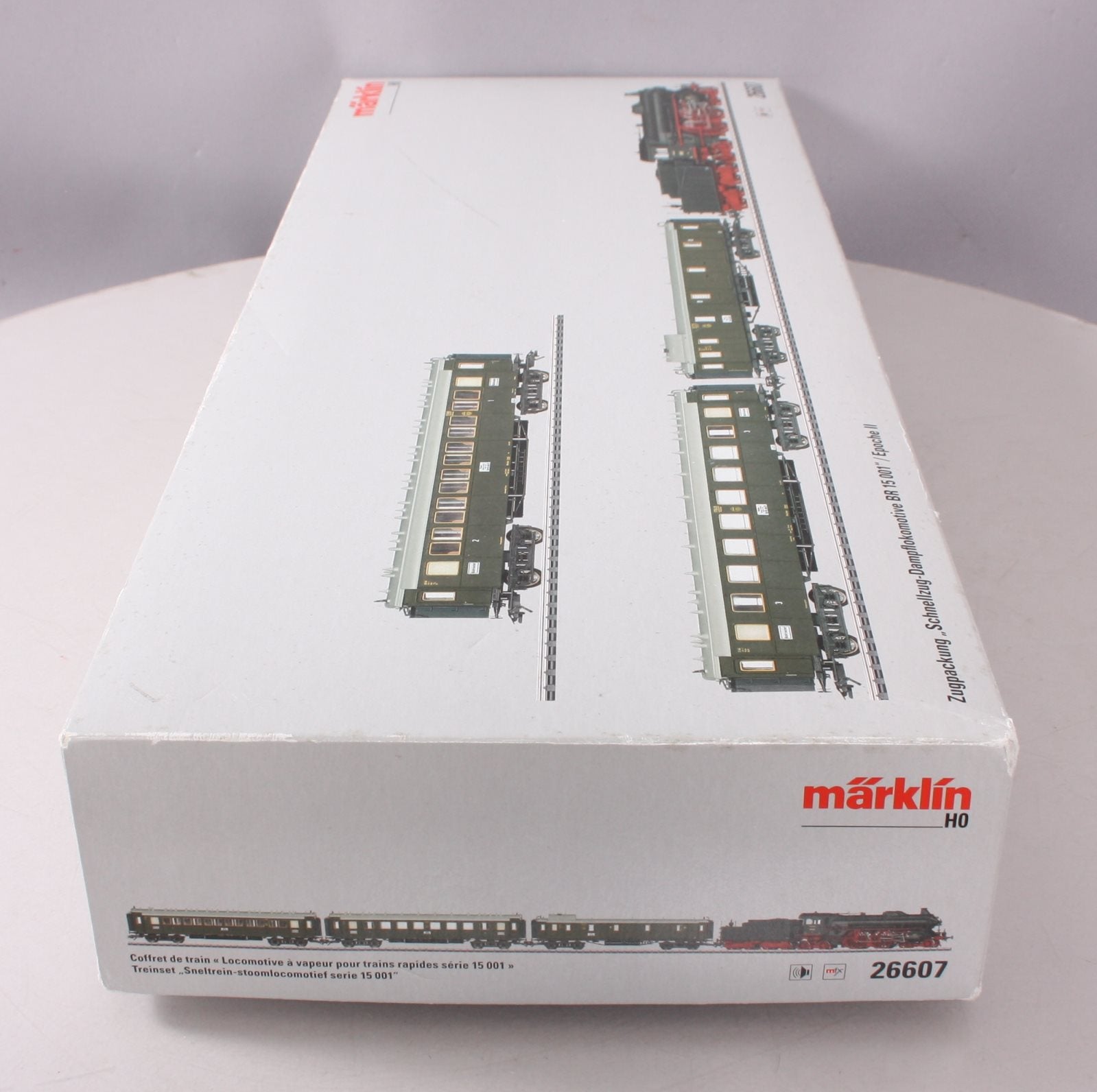 Marklin 26607 HO Scale Bavarian Class S 2/6 Express Steam Train Set