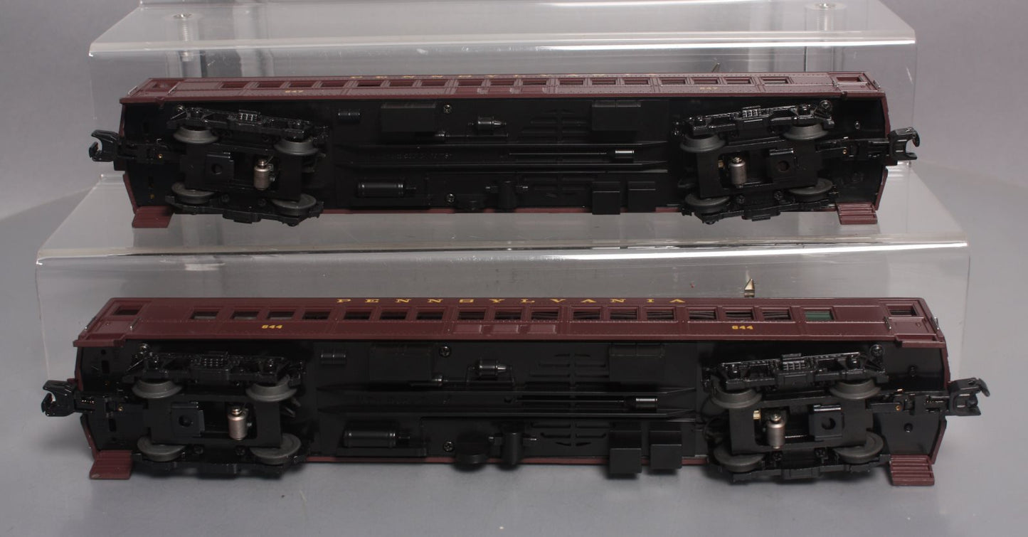 MTH 30-2649-3 O Pennsylvania MU Dummy Passenger Add-On Car Set (Set of 2)