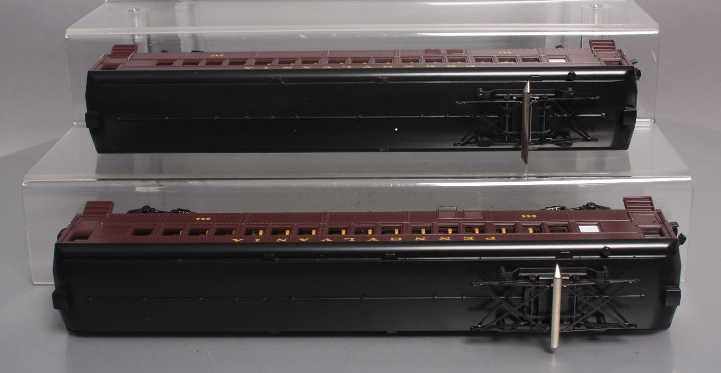 MTH 30-2649-3 O Pennsylvania MU Dummy Passenger Add-On Car Set (Set of 2)