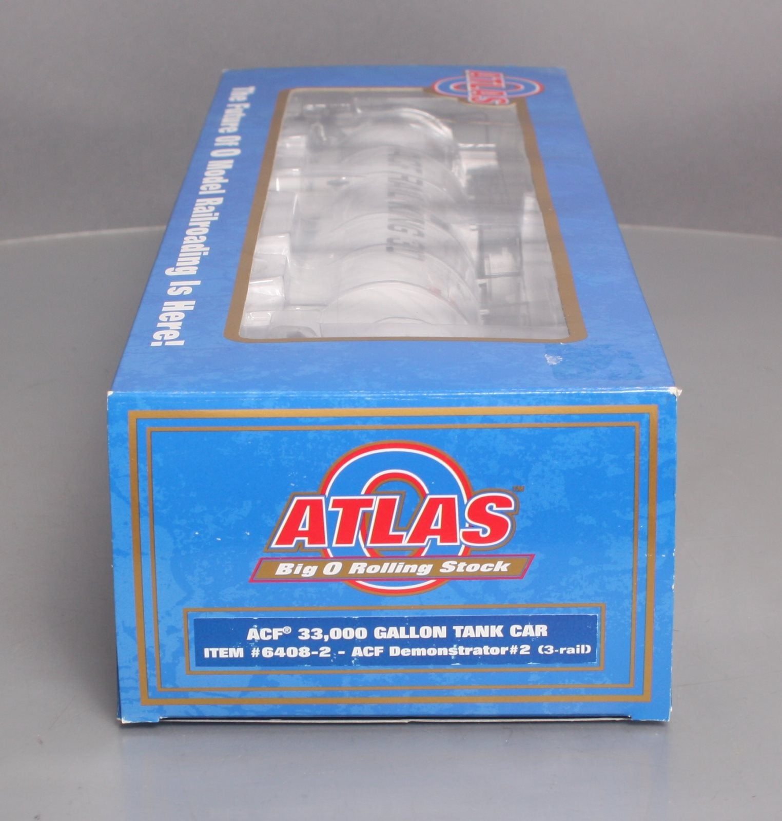 Atlas 6408-2 O Gauge ACF Demonstrator 33,000 Gallon Tank Car #30000 (3Rail)