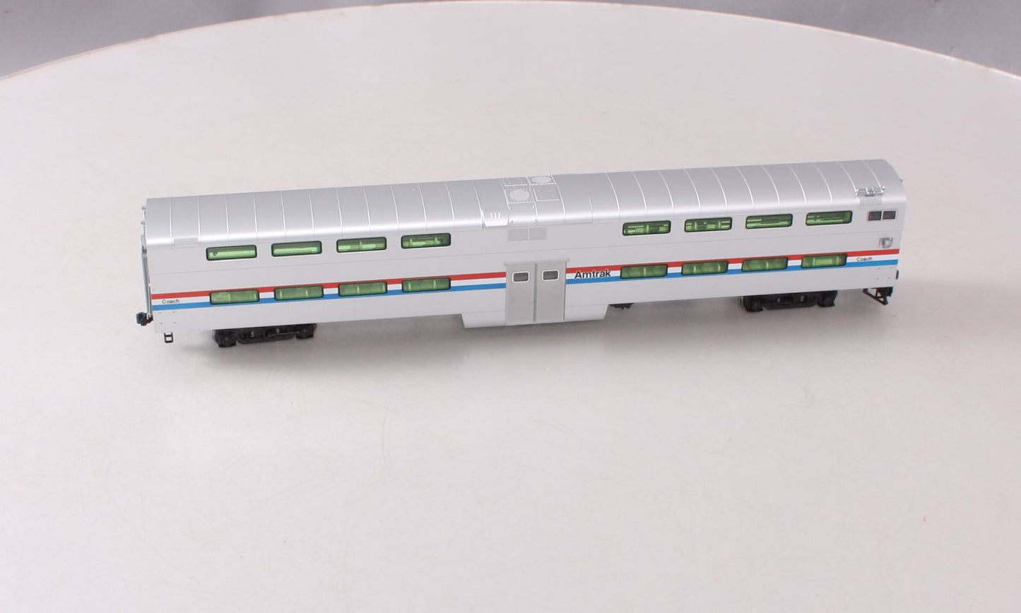 Kato 35-6021 HO Scale Amtrak Bi-Level Cab Coach Passenger Car