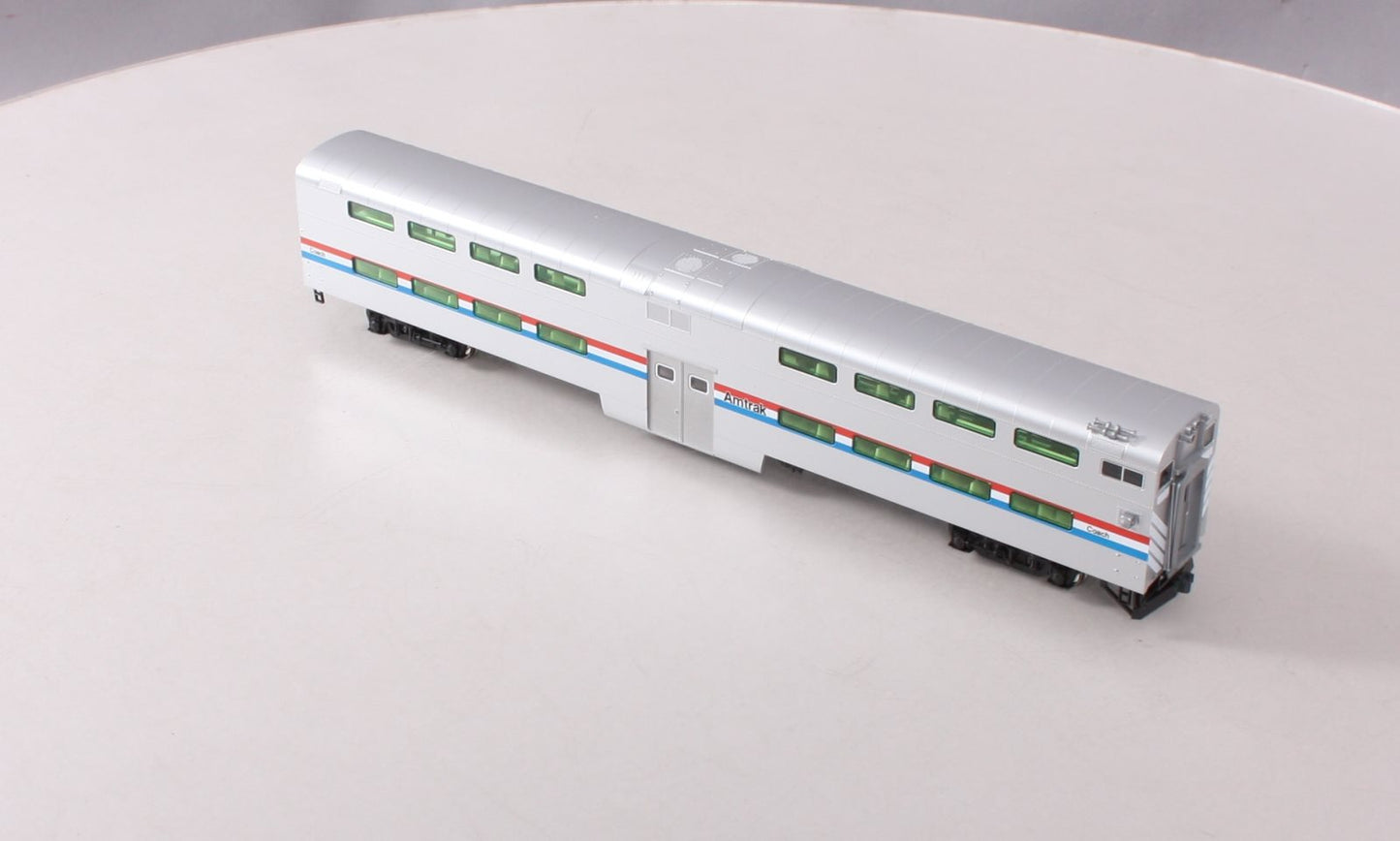 Kato 35-6021 HO Scale Amtrak Bi-Level Cab Coach Passenger Car