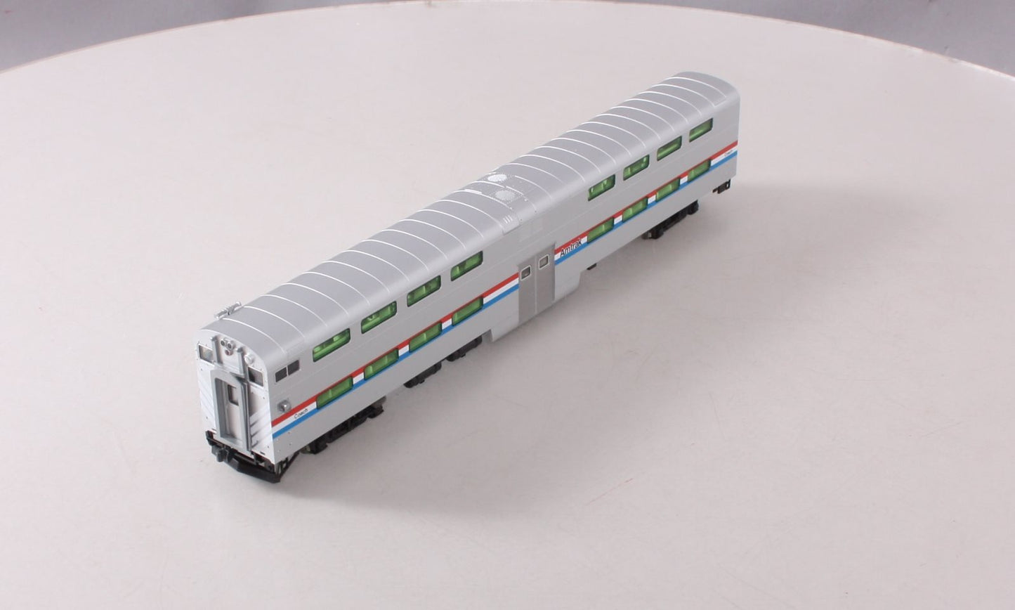 Kato 35-6021 HO Scale Amtrak Bi-Level Cab Coach Passenger Car