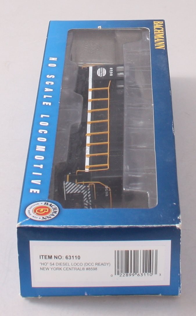 Bachmann 63110 HO New York Central ALCO S4 Diesel Locomotive w/DC #8598