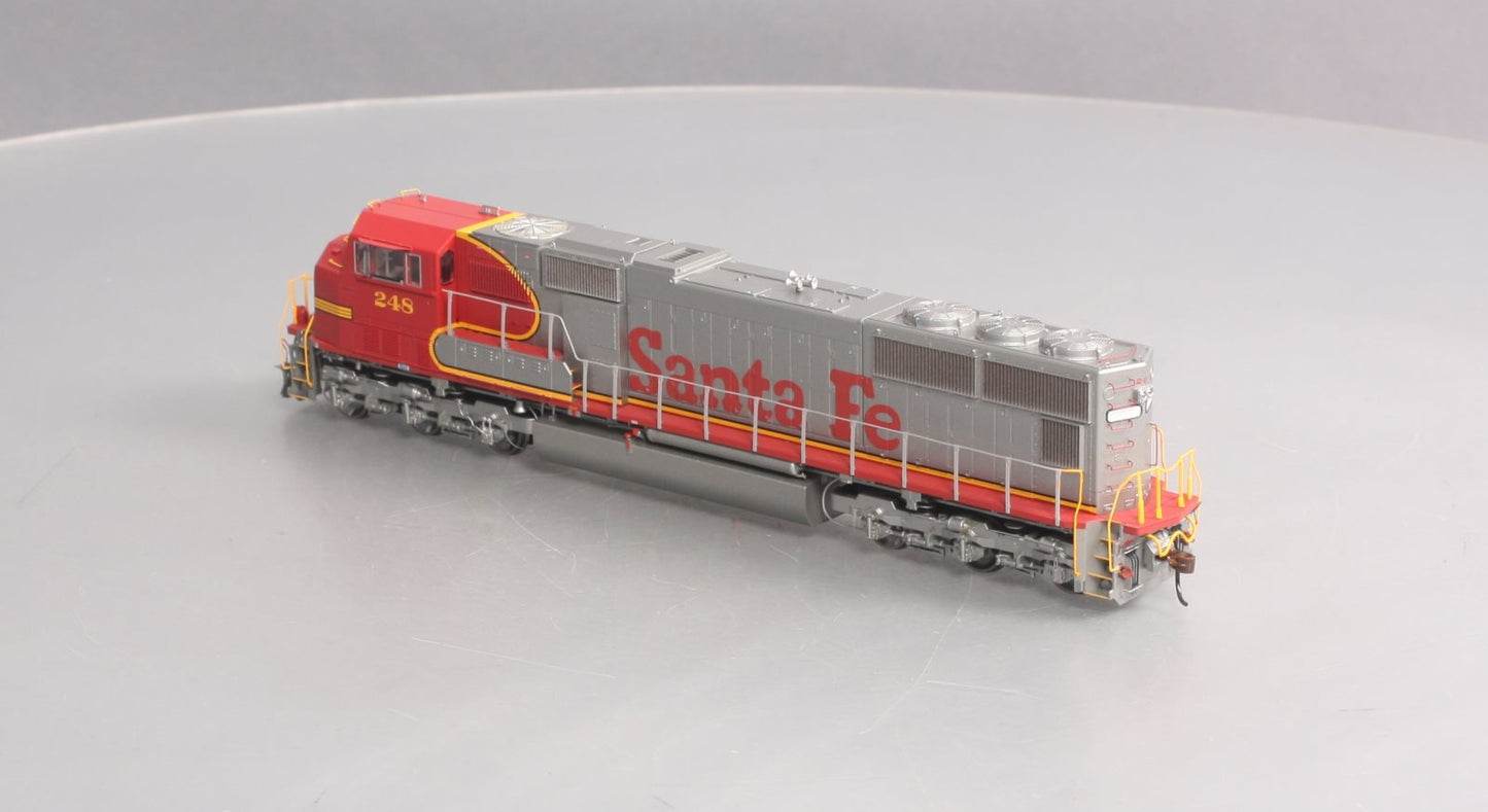 Athearn G69314 HO Santa Fe  SD75M Diesel Locomotive w/DCC & Sound #248