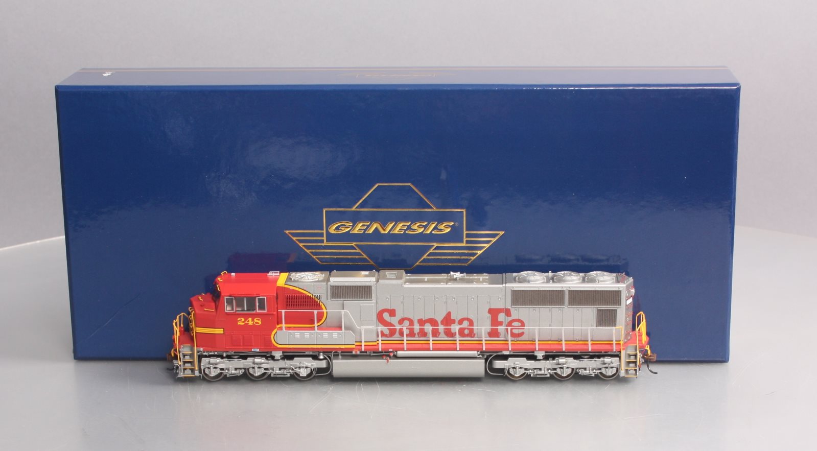 Athearn G69314 HO Santa Fe  SD75M Diesel Locomotive w/DCC & Sound #248
