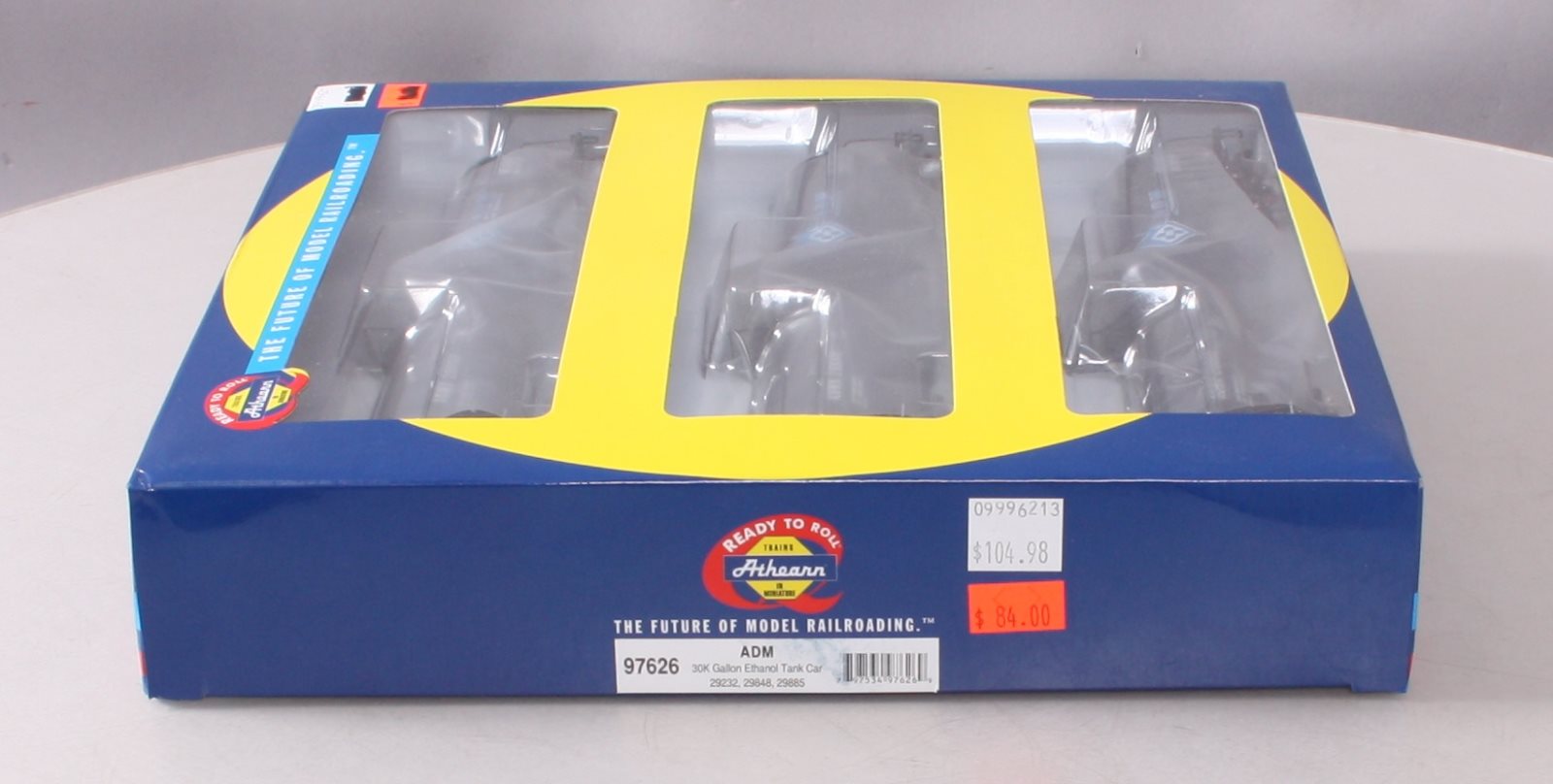 Athearn 97626 HO ADM 30K Gallon Ethanol Tank Cars (Set of 3)
