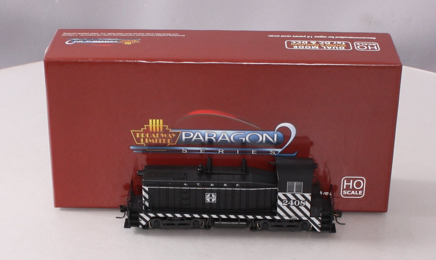 Broadway Limited 2621 HO Santa Fe EMD NW2 Paragon2 w/DCC #2408