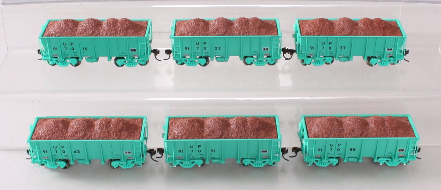 Athearn 94948 HO Scale Union Pacific 26' Lo-Side Ore Car Pack (6-Car Set)