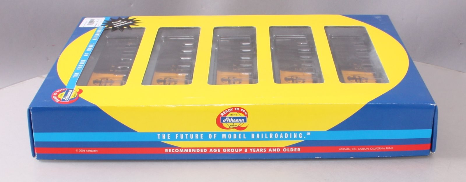 Athearn 94459 HO Santa Fe 50' Thrall High-Side Coal Gondola Pack (5-Car Set)