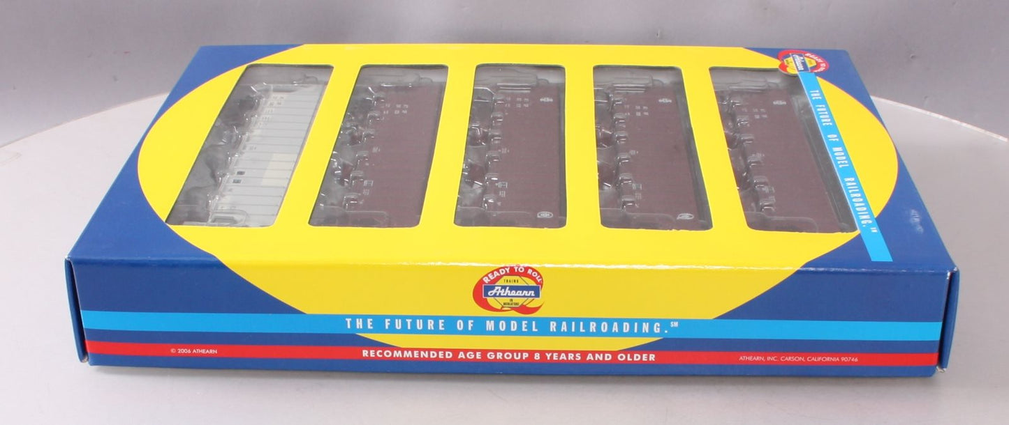 Athearn 72389 HO Santa Fe 54' PS Covered Hopper Pack (Pack of 5)
