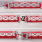 Athearn 91110 HO Santa Fe Maxi III Well Cars #SFLC 254243 (Set of 5)