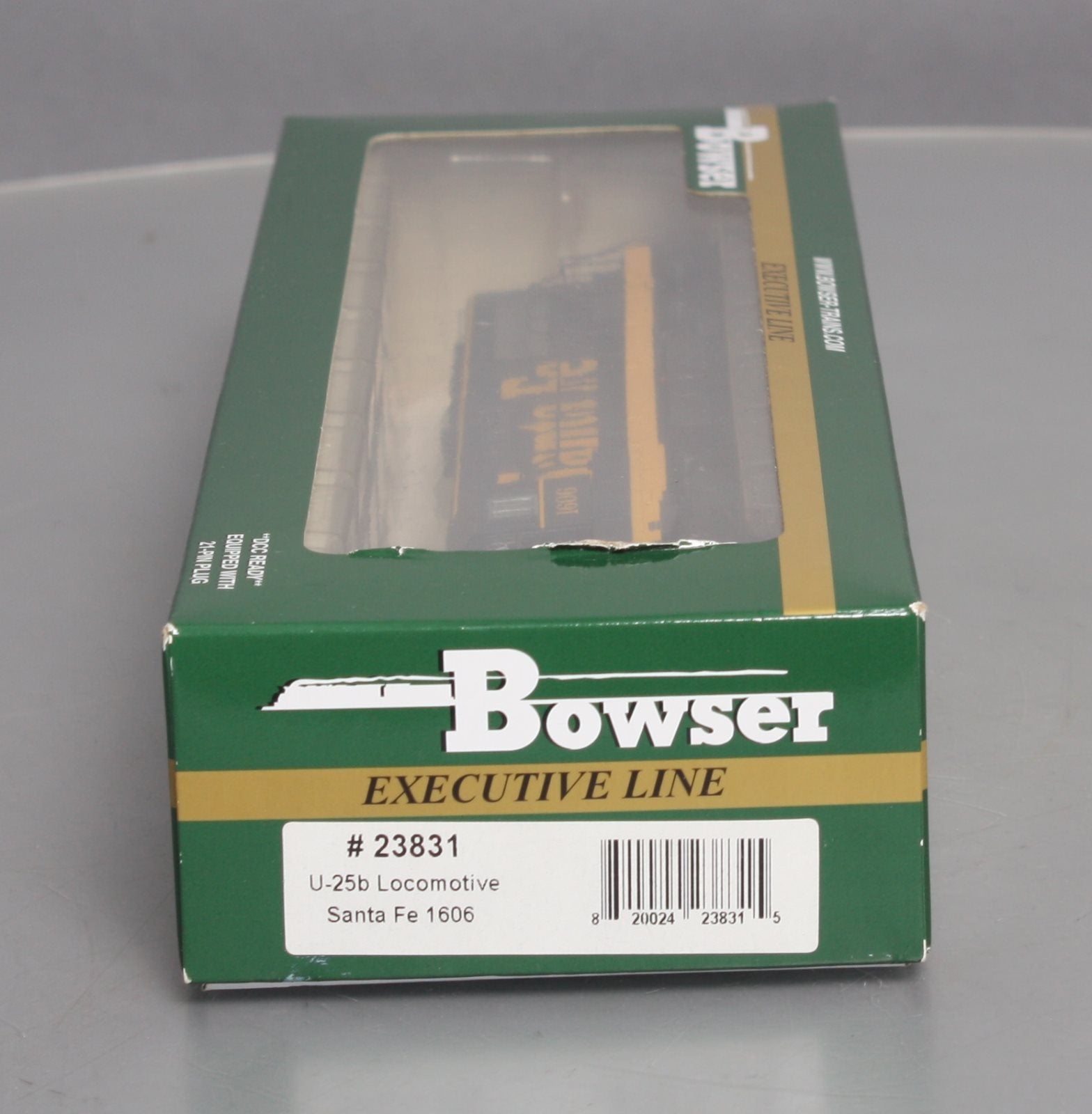 Bowser 23831 HO Santa Fe GE U25B Diesel Locomotive #1606 - Standard DC