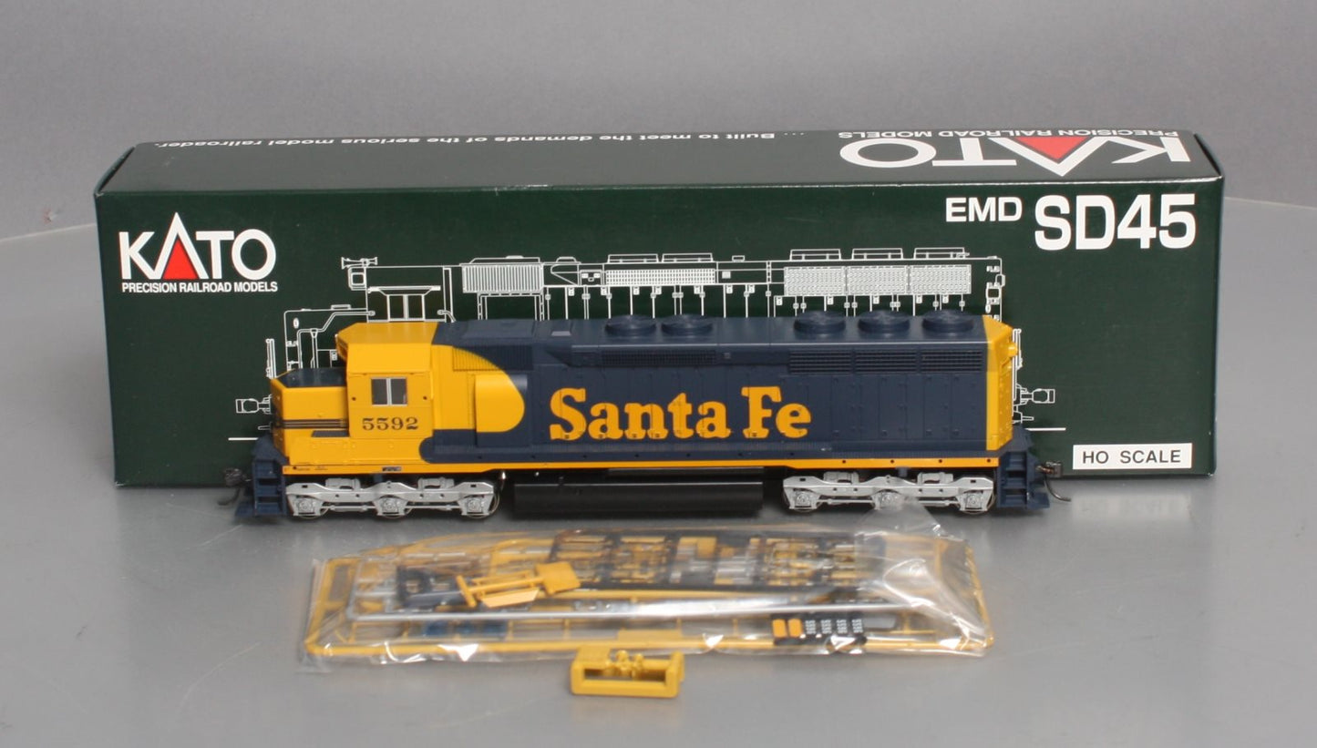 Kato 37-1745 HO Scale Santa Fe EMD SD45 Diesel Locomotive #5592