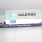 Lionel 6-17588 CSX Husky Stack Flatcar w/ Maersk Container EX