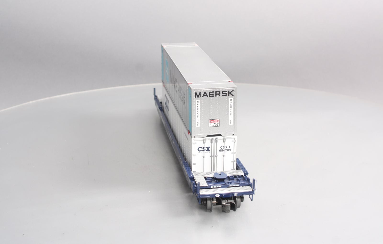 Lionel 6-17588 CSX Husky Stack Flatcar w/ Maersk Container EX