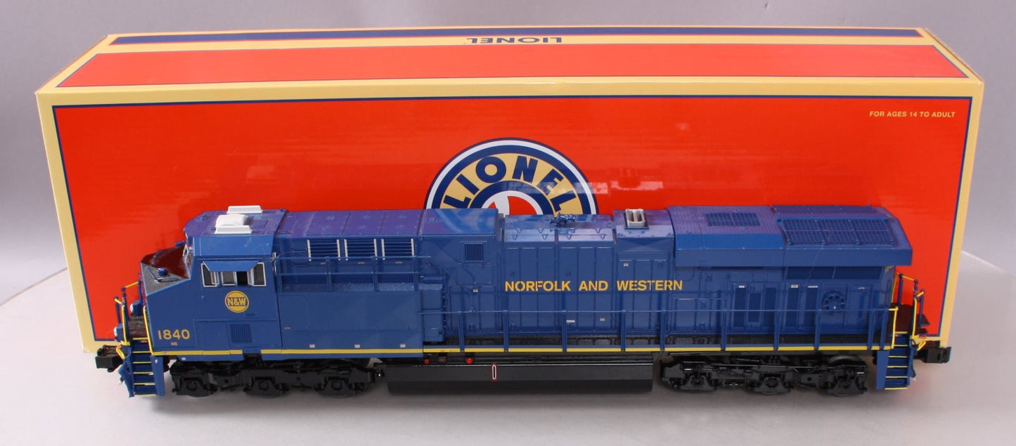 Lionel 6-38959 O N&W ES44AC Non-Powered Diesel Locomotive #1840