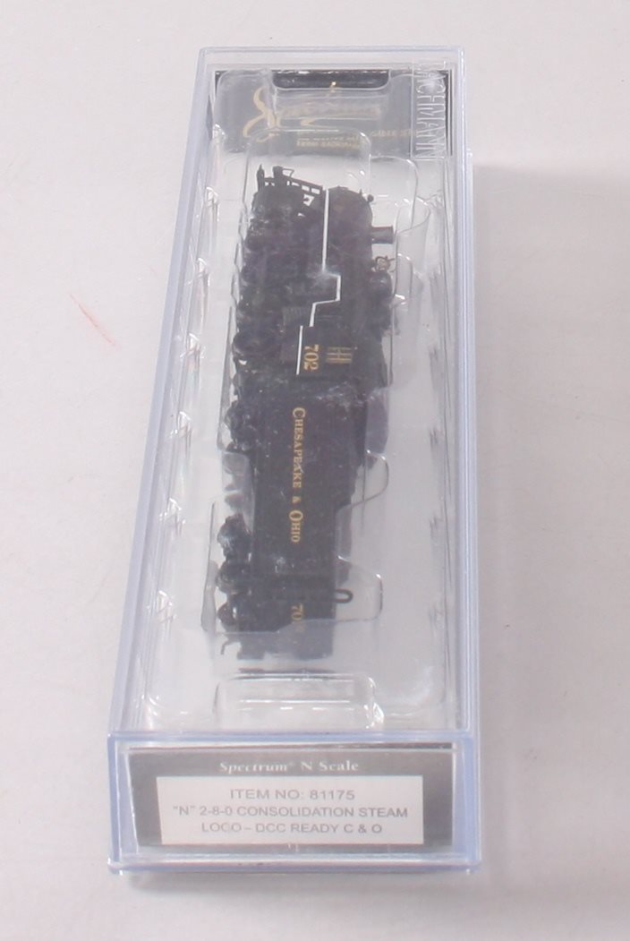 Bachmann 81175 C&O 2-8-0 Consolidation Steam Locomotive #702