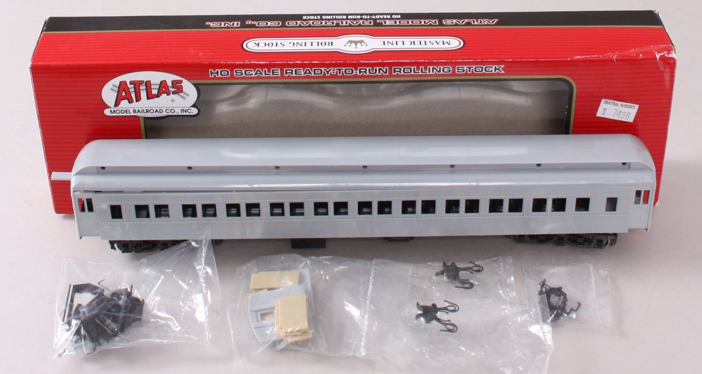 Atlas 20001709 HO Undecorated Paired Window Heavyweight Coach