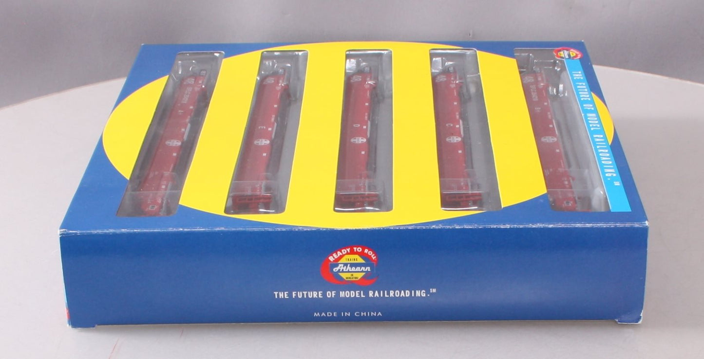 Athearn 91109 HO Santa Fe Maxi III Well Cars #SFLC 254218 (Pack of 5)