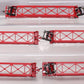 Athearn 91109 HO Santa Fe Maxi III Well Cars #SFLC 254218 (Pack of 5)