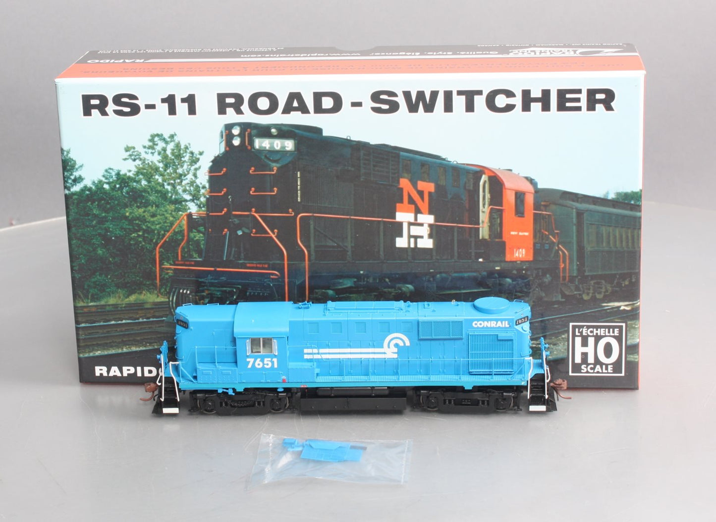 Rapido Trains 31003 HO Conrail Alco RS-11 Diesel Locomotive #7651