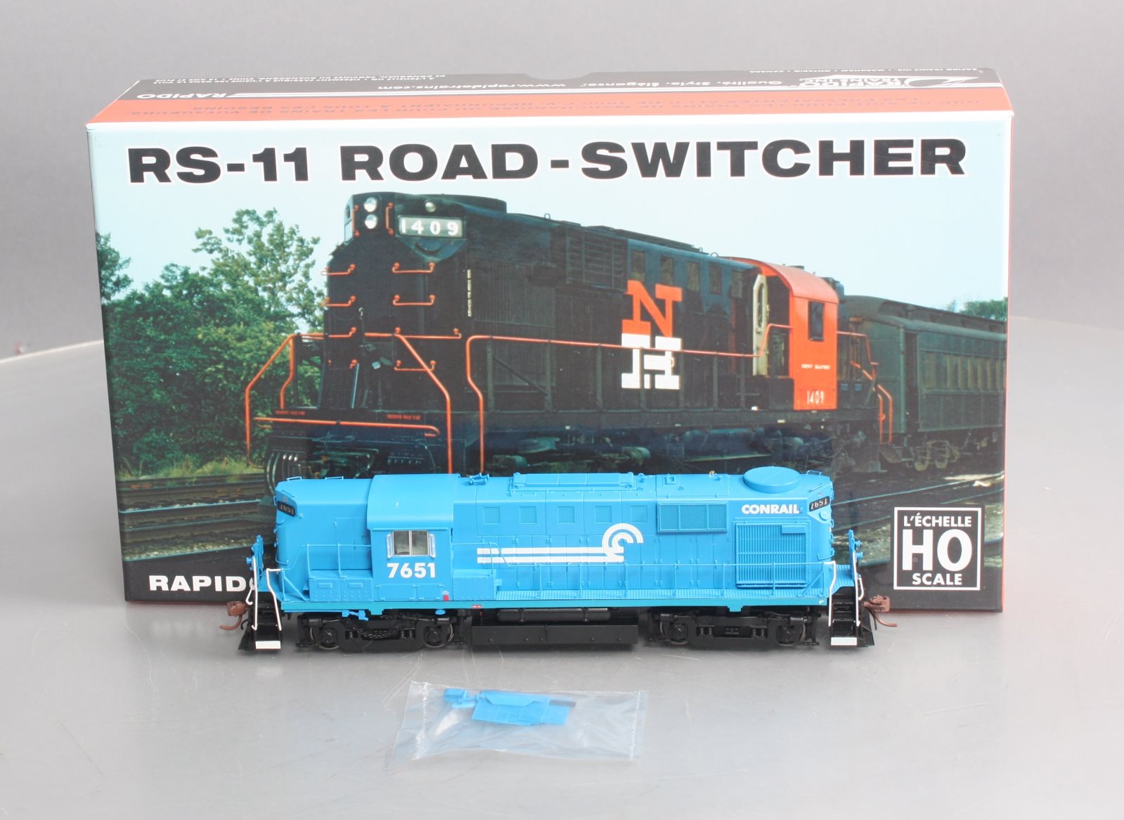 Rapido Trains 31003 HO Conrail Alco RS-11 Diesel Locomotive #7651