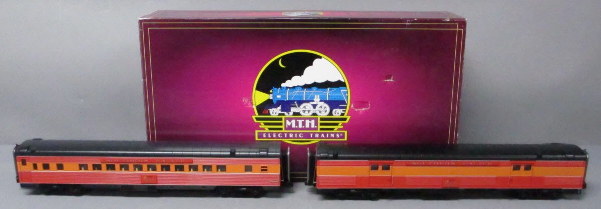 MTH 20-69216 O Southern Pacific 70' ABS Baggage/Coach Passenger Set (Set of 2)