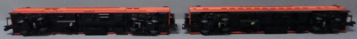 MTH 20-69216 O Southern Pacific 70' ABS Baggage/Coach Passenger Set (Set of 2)