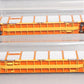 Walthers 932-24865 HO Scale D&RGW Thrall 89' Tri-Level Auto Carriers (Pack of 2)