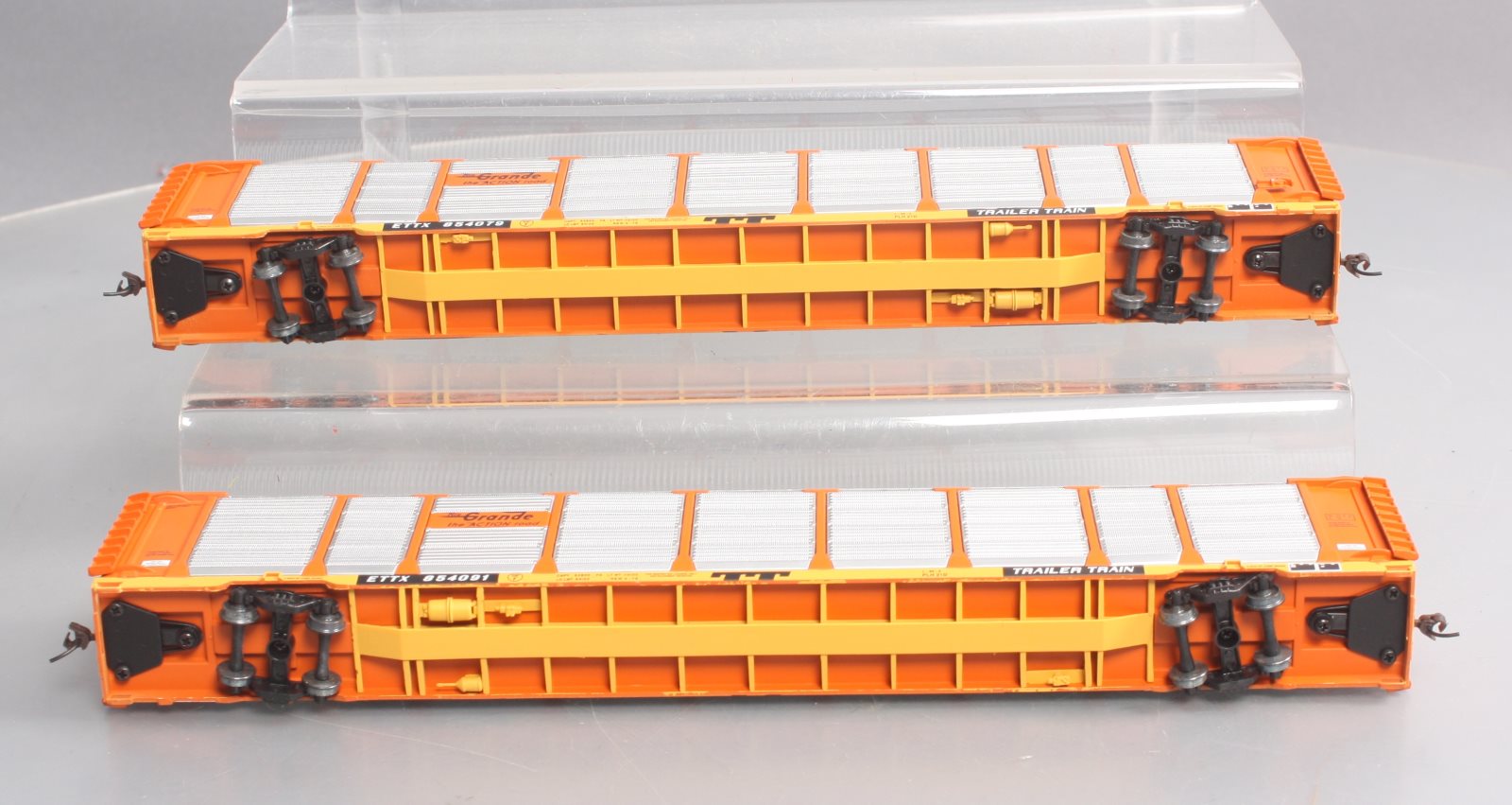Walthers 932-24865 HO Scale D&RGW Thrall 89' Tri-Level Auto Carriers (Pack of 2)