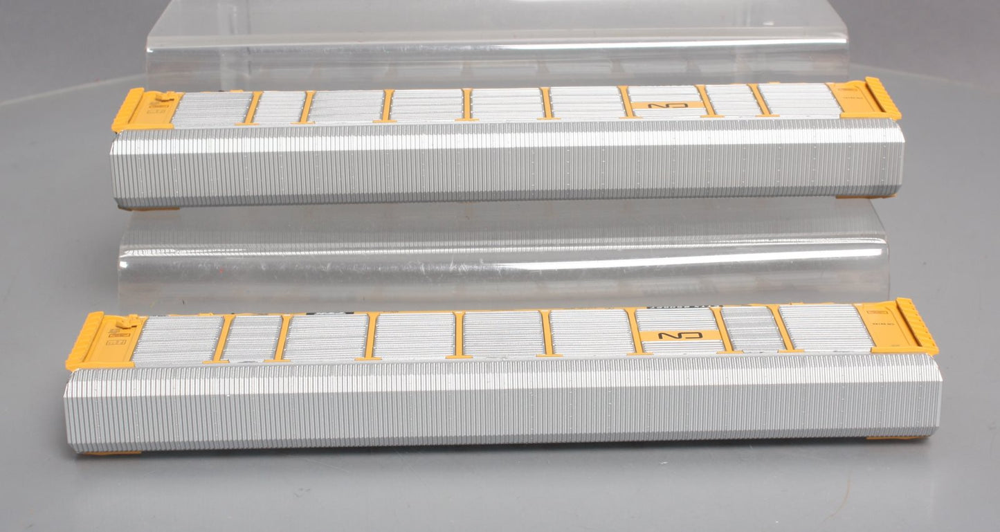 Walthers 932-24864 HO Scale CN Thrall 89' Tri-Level Auto Carriers (Set of 2)