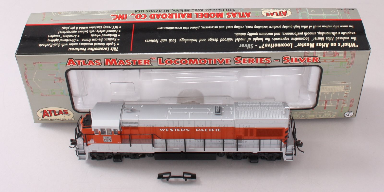 Atlas 10000448 HO Scale Western Pacific U30B Diesel Locomotive #758