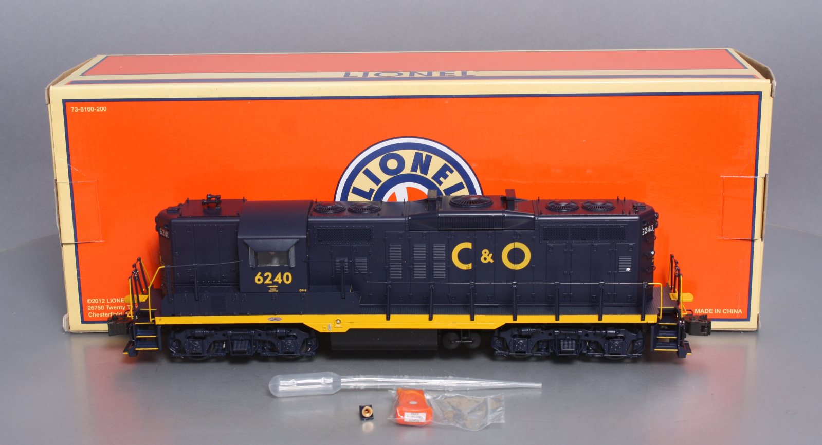 Lionel 6-34670 O Chesapeake & Ohio Legacy Scale GP9 Diesel Locomotive #6240