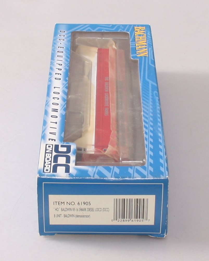 Bachmann 61905 HO Scale Baldwin RF-16 B-Unit Shark Diesel Locomotive w/DCC