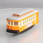 K-Line 6-21649 O Gauge City Traction Co. Trolley w/ Ringling Bros Banner