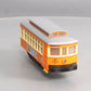 K-Line 6-21649 O Gauge City Traction Co. Trolley w/ Ringling Bros Banner