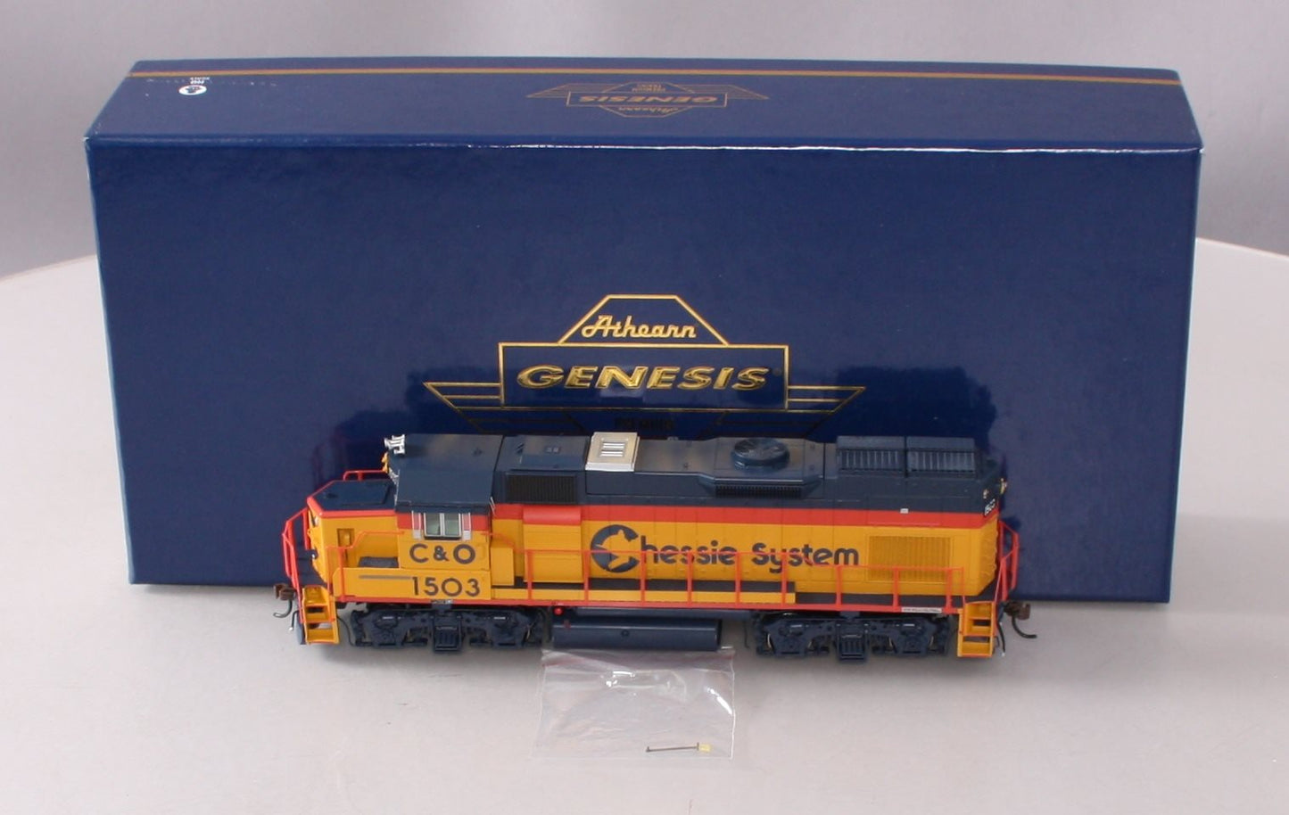 Athearn G16729 HO Scale Chessie GP15-1 Diesel Locomotive w/ DCC & Sound #1503