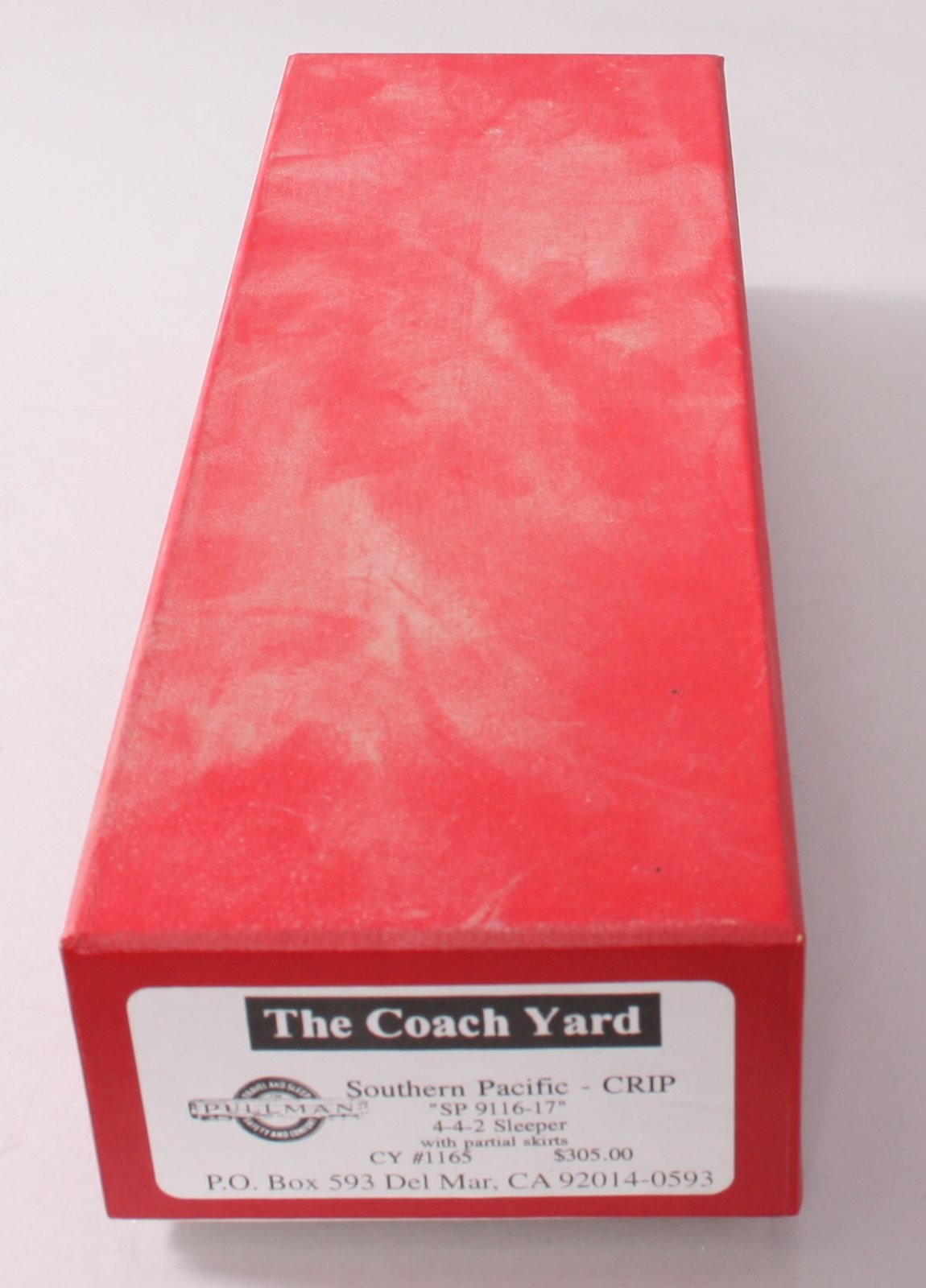 The Coach Yard 1165 HO Southern Pacific LW 4-4-2 Sleeper