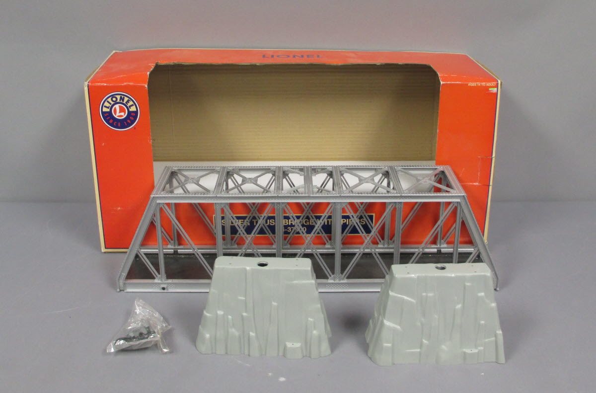Lionel 6-37900 Silver Truss Bridge w/Flasher