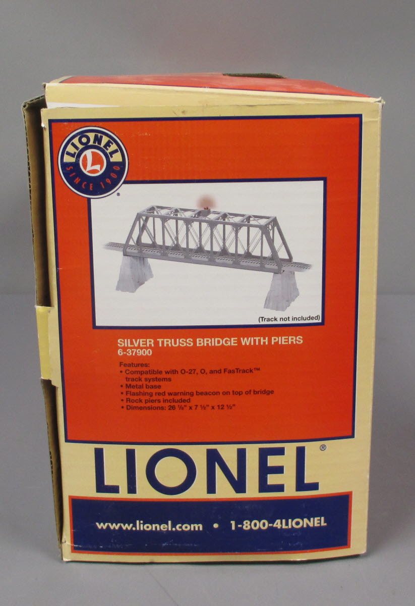 Lionel 6-37900 Silver Truss Bridge w/Flasher