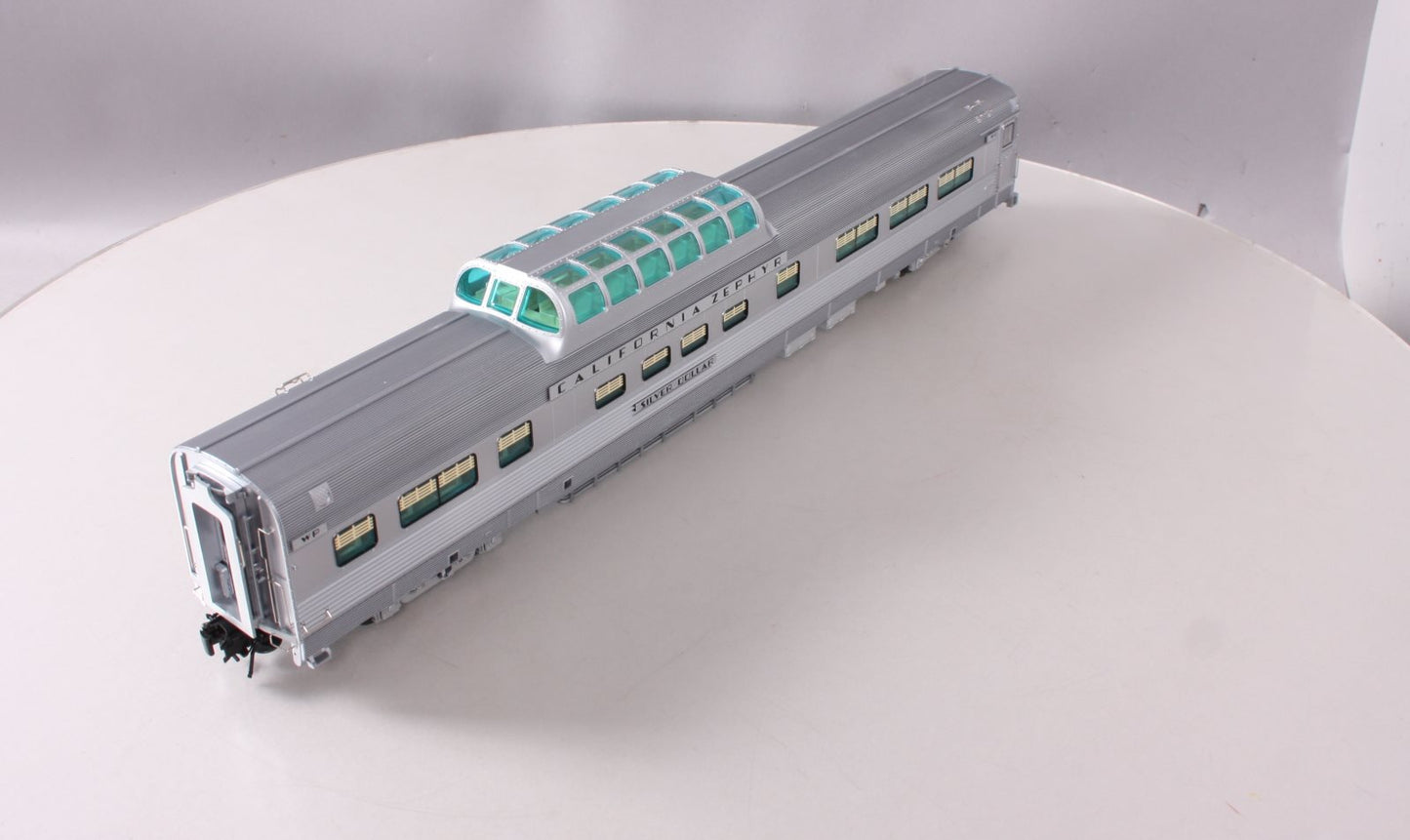 Atlas 30011531 O WP California Zephyr "Silver Dollar" Streamlined Dome Car #811